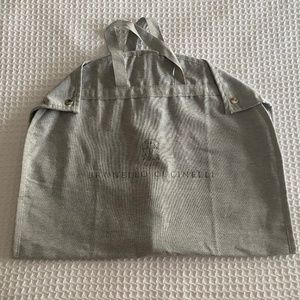 Brunello Cucinelli Cloth Garment Bag